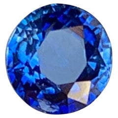 Vivid Blue Natural Ceylon Sapphire Ring Loose Gemstone 1.34 Ct Oval Cut-Jewelry