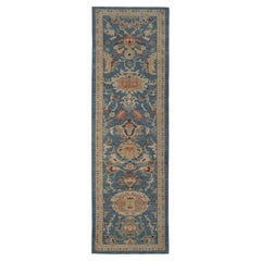 Vivid Blue Sultanabad Runner