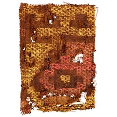 Vivid Chimu Pre-Columbian Textile, Peru, circa 1100-1400 AD, Ex Ferdinand Anton