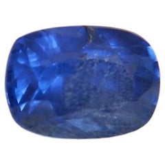 1.13 ct Vivid Cornflower Blue Sapphire, Unheated, GIA