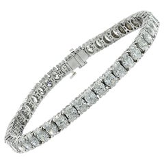 Vivid Diamonds 11.23 Carat Diamond Tennis Bracelet
