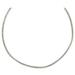 Vivid Diamonds - Collana tennis con diamanti da 14,60 carati
