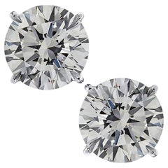 Vivid Diamonds 15.77 Carat Diamond Earrings