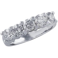 Vivid Diamonds 1.8 Carat Diamond Five-Stone Band