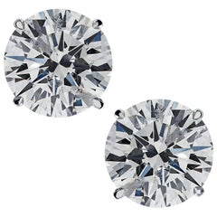 Orecchini con diamanti da 1,93 carati di Vivid Diamonds