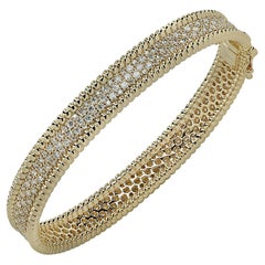 Vivid Diamonds 2.88 Carat Diamond Bangle Bracelet