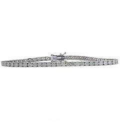 Vivid Diamonds 3.08 Carat Diamond Tennis Bracelet