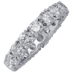 Vivid Diamonds 3.25 Carat Diamond Eternity Band