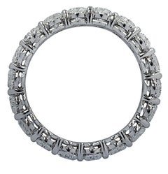 Vivid Diamonds 3.66 Carat Diamond Eternity Band