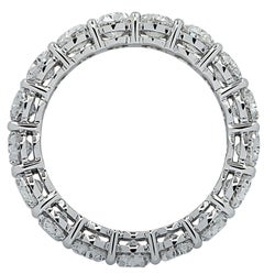 Vivid Diamonds 5.37 Carat Diamond Eternity Band