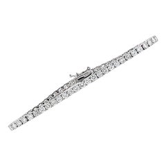 Vivid Diamonds 5.51 Carat Diamond Tennis Bracelet