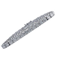 Vivid Diamonds 8.90 Carat Diamond Tennis Bracelet