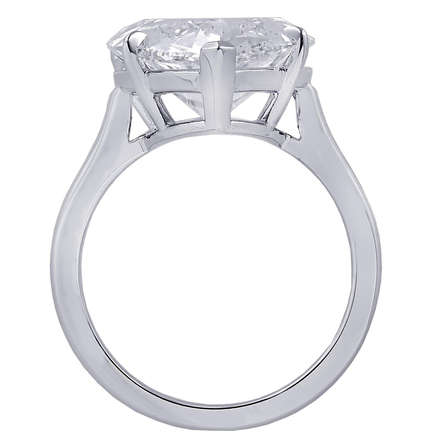Modern Vivid Diamonds GIA Certified 10.17 Carat Diamond Engagement Ring
