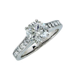Vivid Diamonds GIA Certified 1.16 Carat Diamond Ring