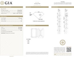 Verlobungsring mit lebhaften Diamanten, GIA-zertifiziert 11,78 Karat Diamant im Smaragdschliff
