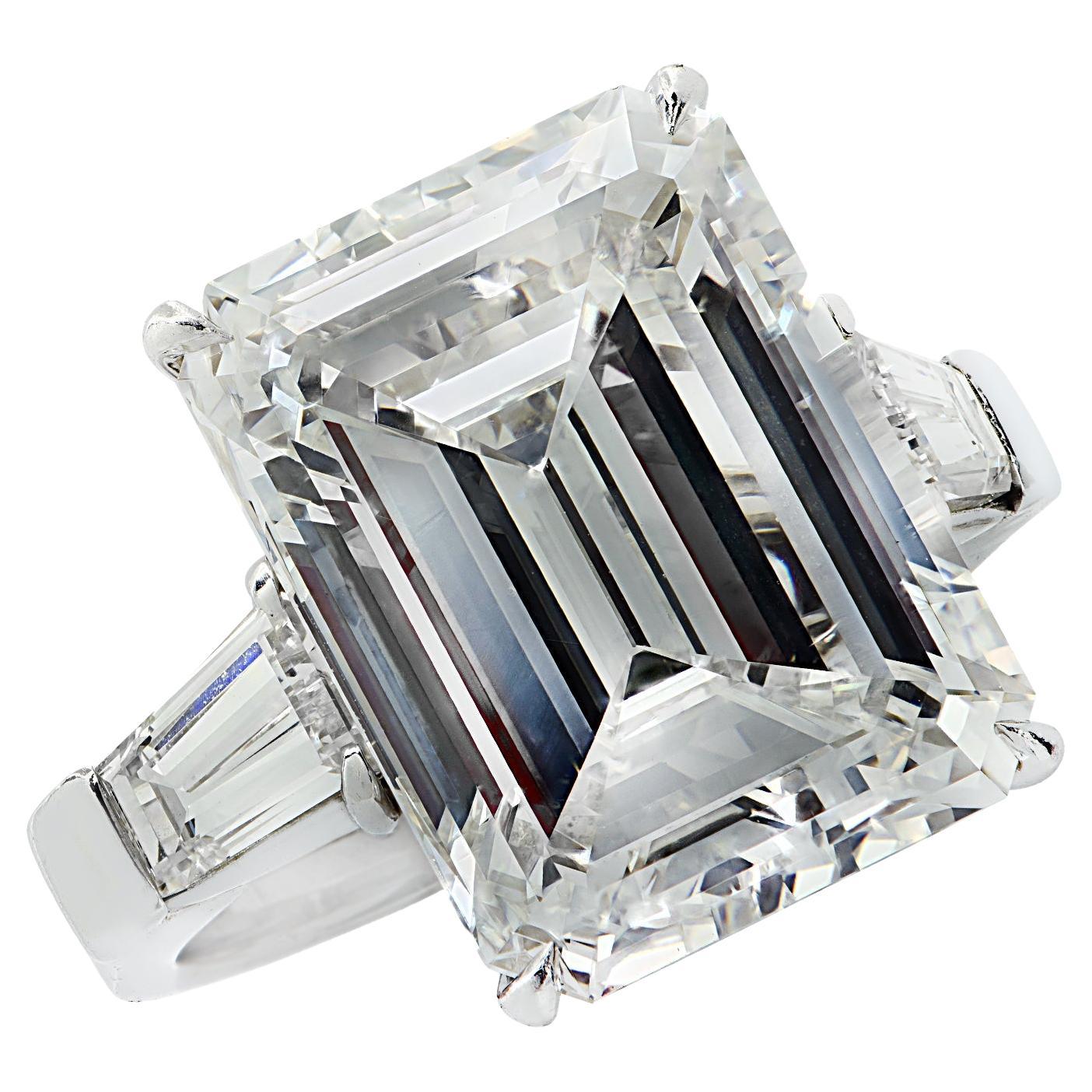 Vivid Diamonds GIA Certified 13.47 Carat Diamond Engagement Ring