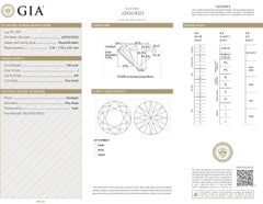 Vivid Diamonds GIA Certified 3 Carat Solitaire Stud Earrings