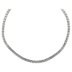 Vivid Diamonds, collana di diamanti in linea retta certificata GIA da 32 carati
