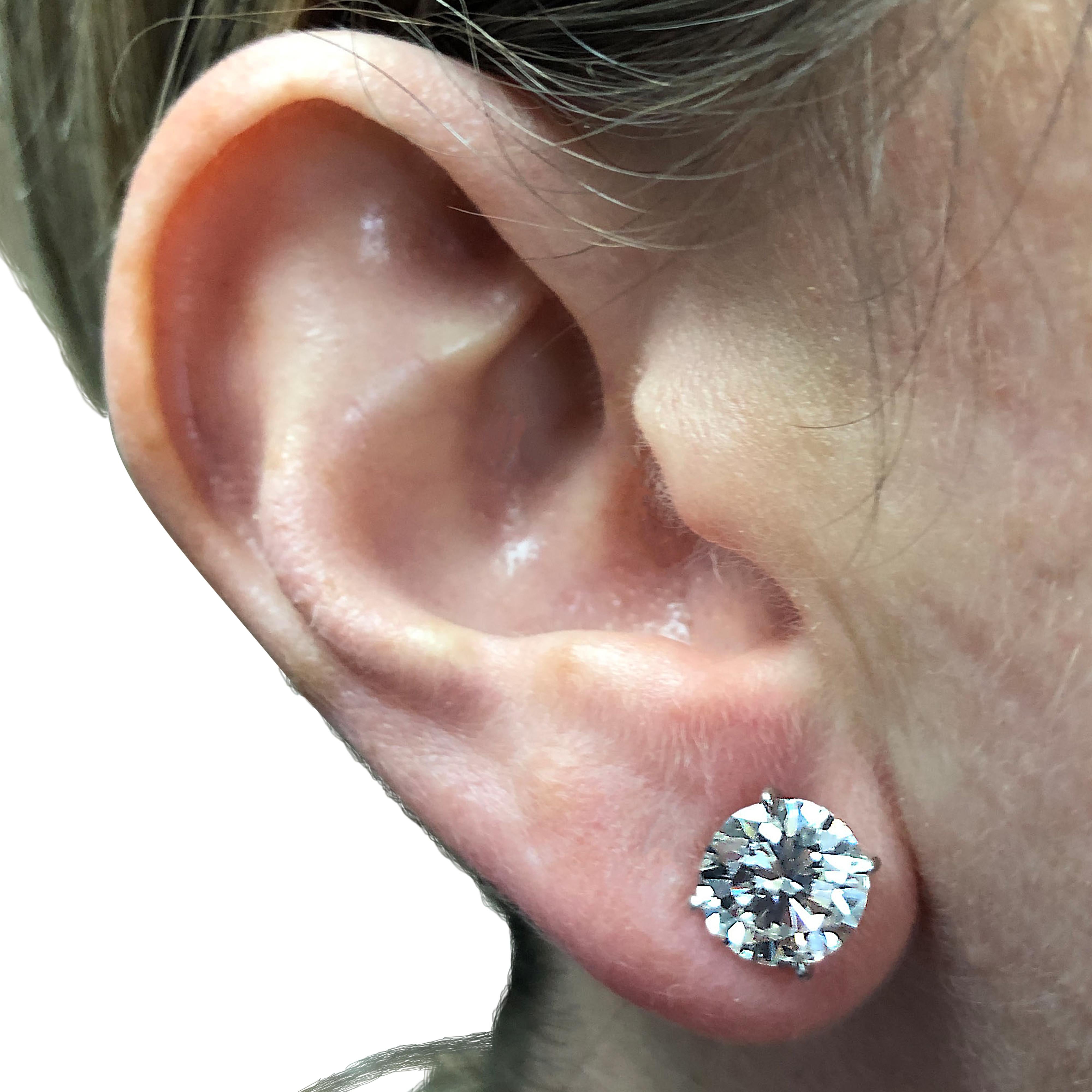 5 carat earrings