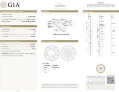 Vivid Diamonds GIA Certified 5.01 Carat Diamond Solitaire Stud Earrings