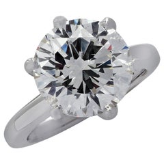 Vivid Diamonds GIA Certified 5.60 Carat Diamond Engagement Ring
