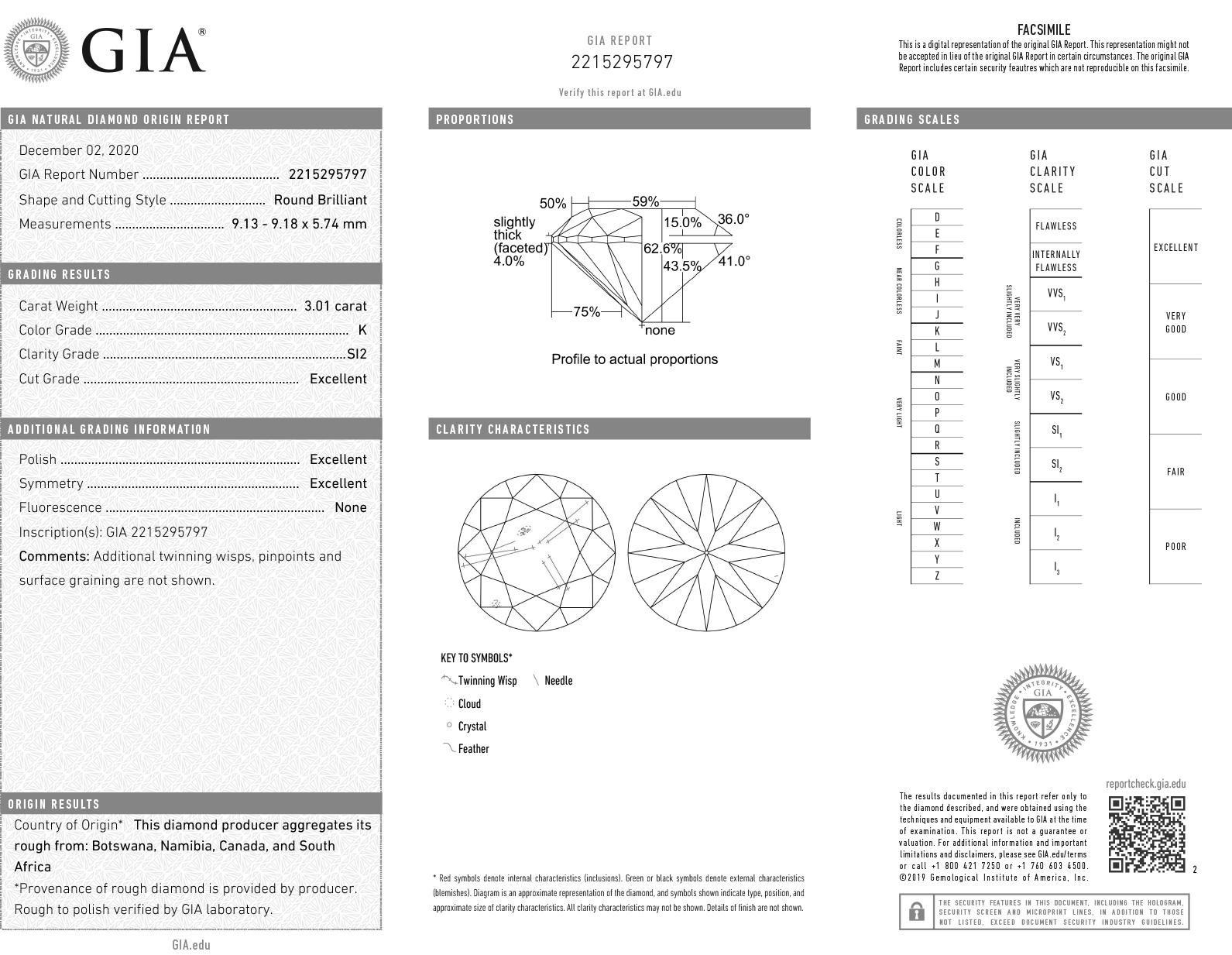 Modern Vivid Diamonds GIA Certified 6.01 Carat Diamond Solitaire Stud Earrings