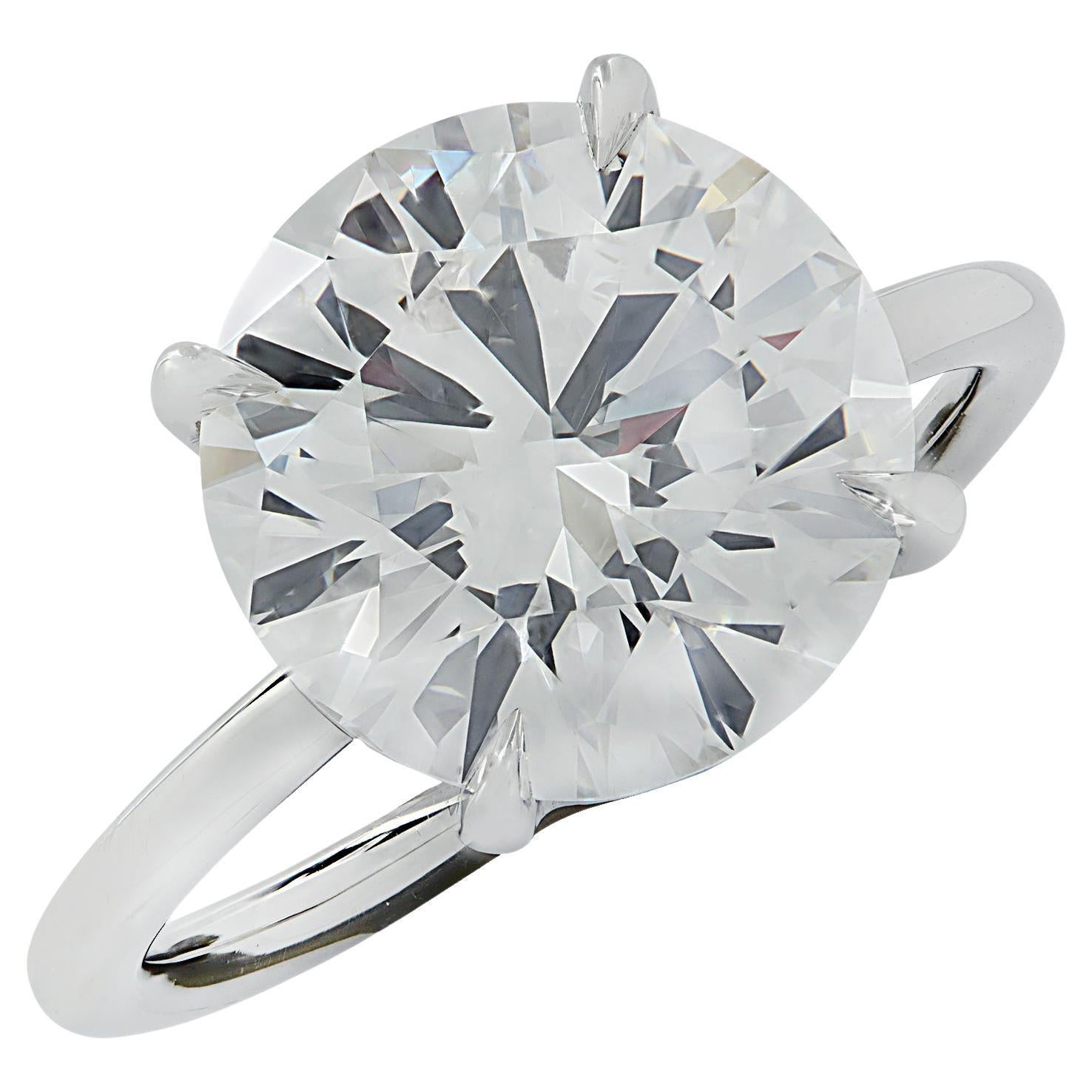 Vivid Diamonds GIA Certified 7.48 Carat Diamond Engagement Ring