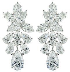 Vivid Diamonds GIA Certified Diamond Dangle Earring
