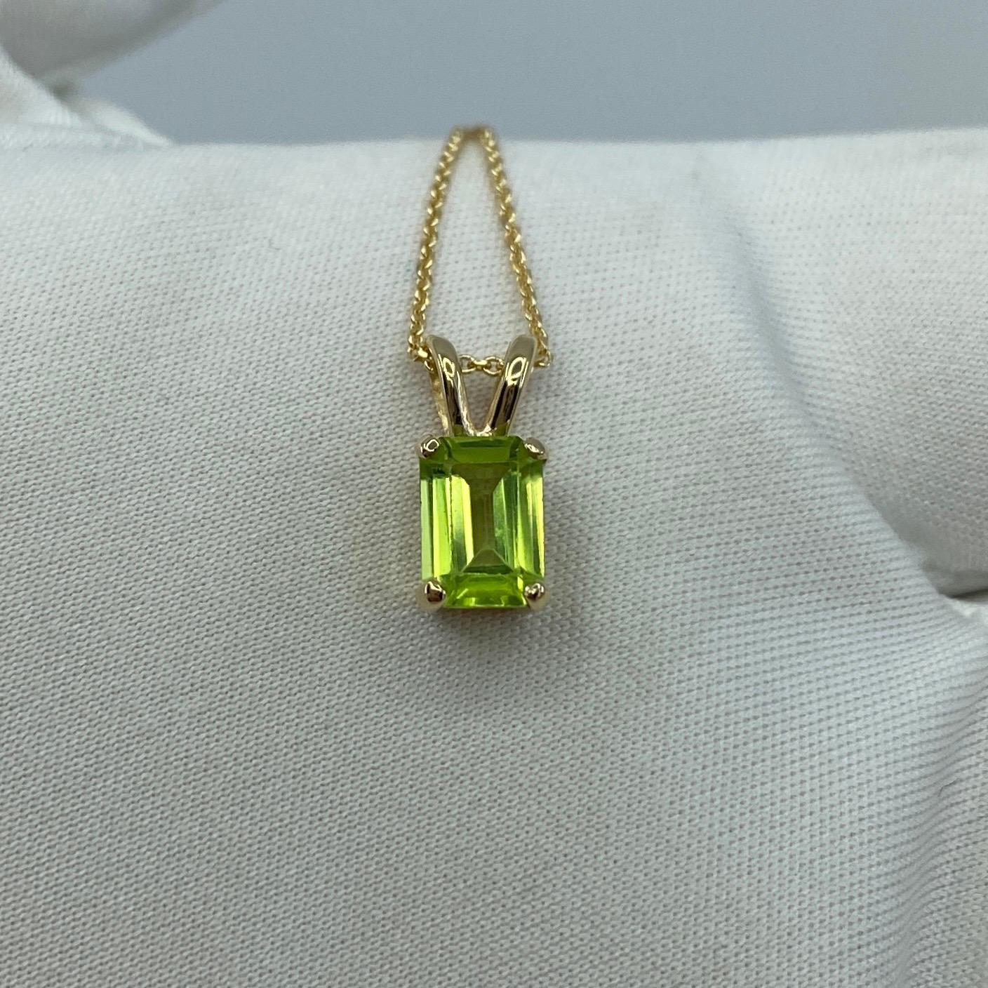 emerald and peridot necklace