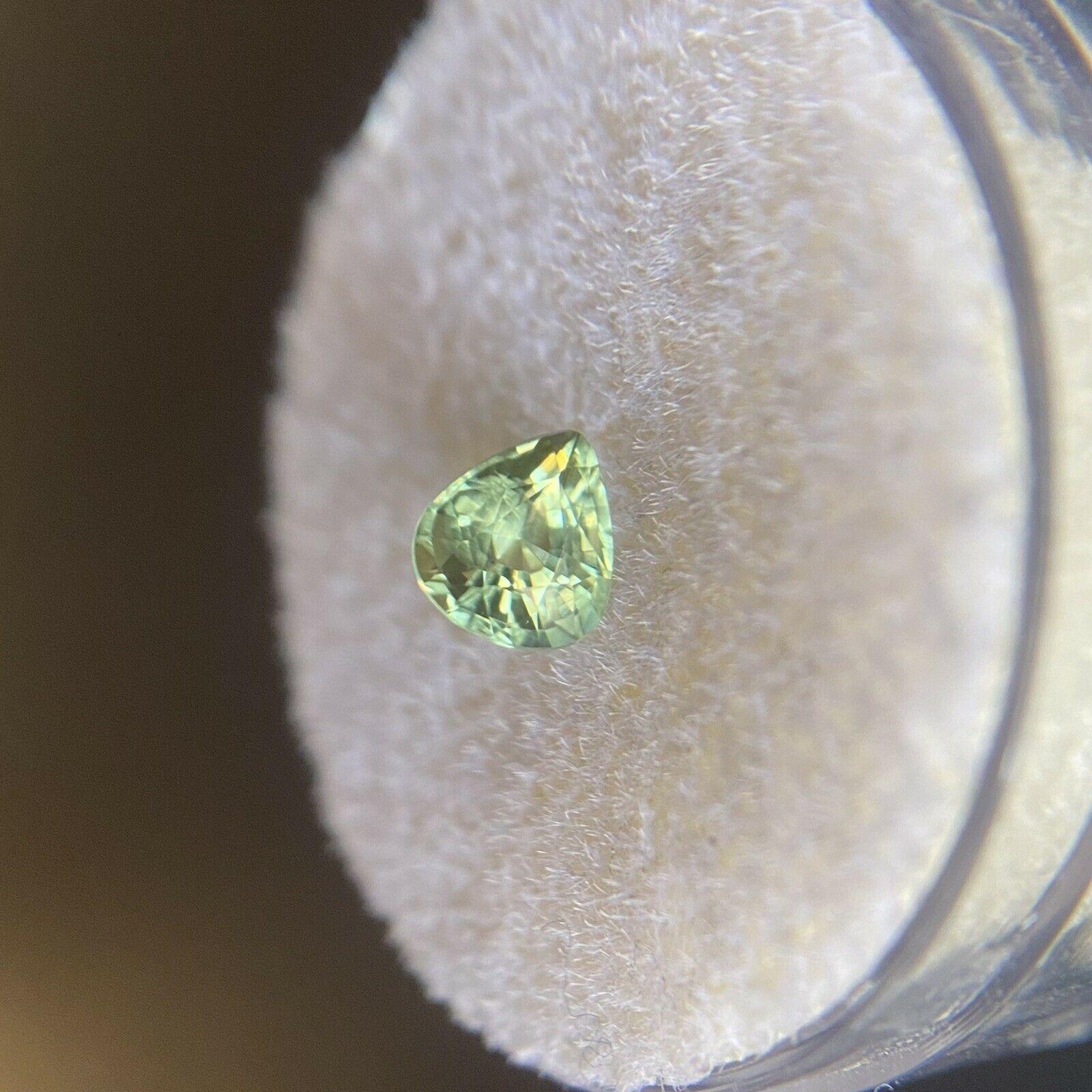 vivid green sapphire