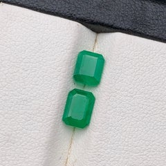 Vivid Green Natural Swat Emerald 1.44 Carat Loose Gemstones Parcel for Jewelry