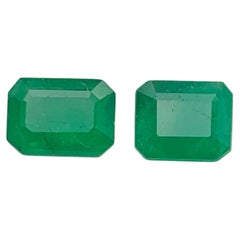 Vivid Green Natural Swat Emerald 1.44 Carat Loose Gemstones Parcel for Jewelry