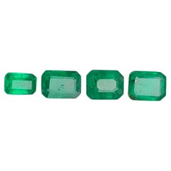 Vivid Green Natural Swat Emerald 3.06 Carat Loose Gemstones Parcel for Jewelry