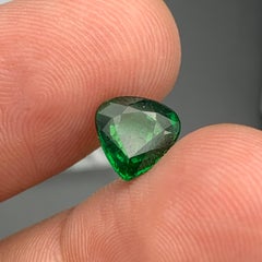 Vivid Green Natural Tsavorite Loose Gemstone 1.95 Ct Pear Cut for Ring-Jewelry