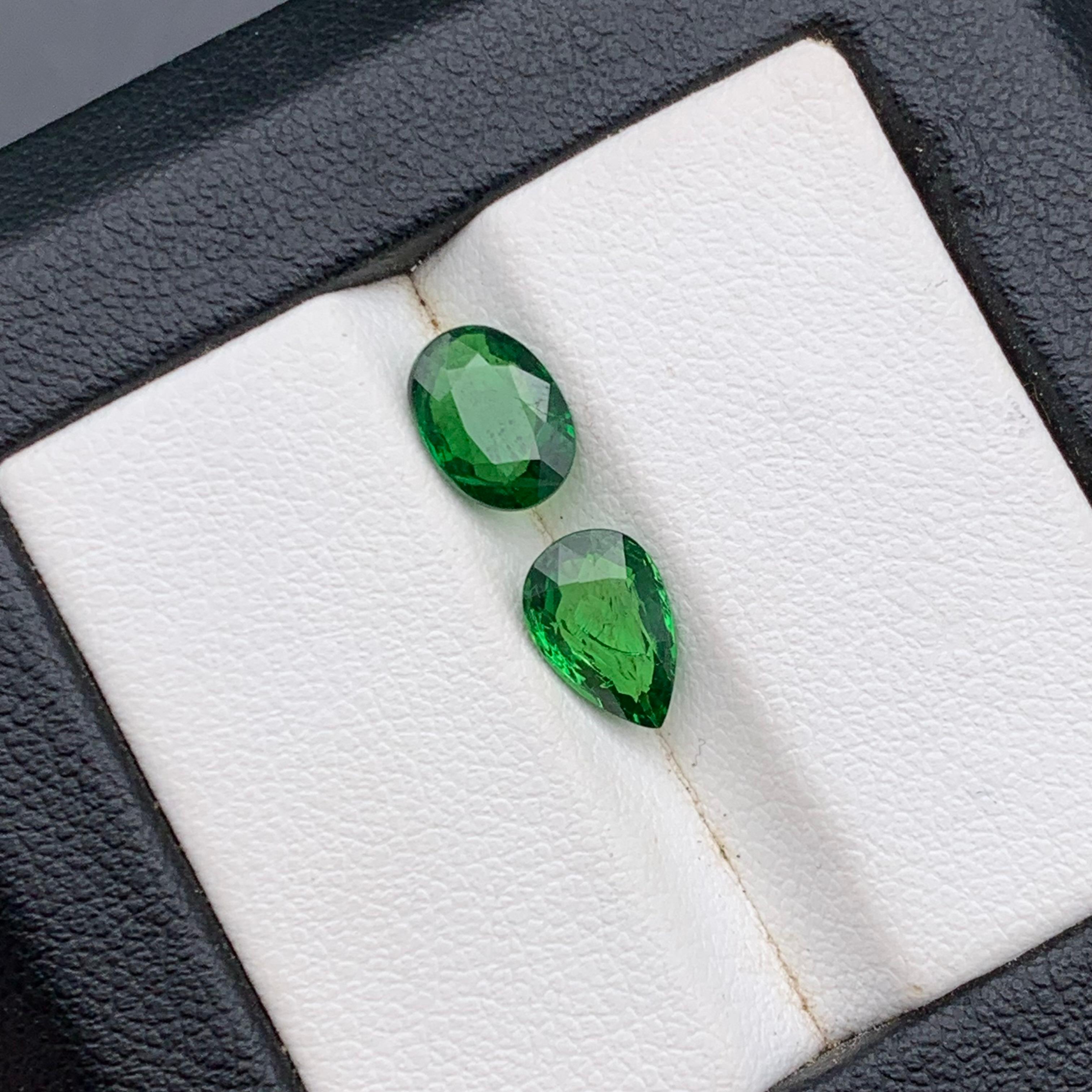 Greene & Greene Greene : pierres en vrac de 2,22 carats, taille ovale, pour bagues et bijoux. en vente 6