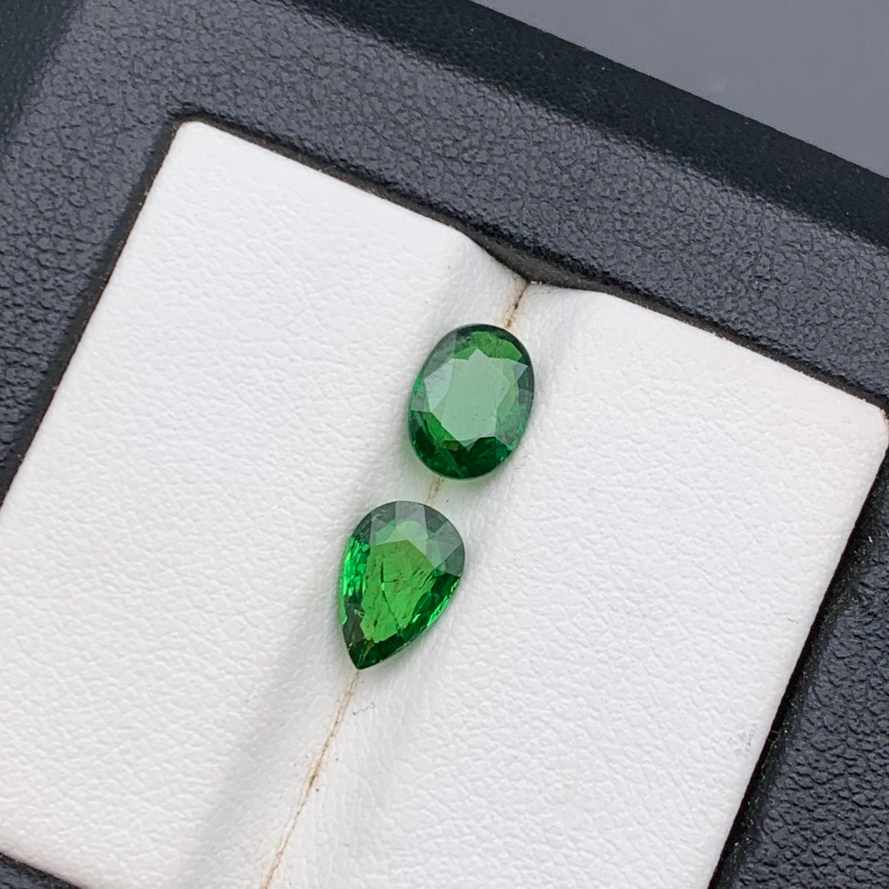 Greene & Greene Greene : pierres en vrac de 2,22 carats, taille ovale, pour bagues et bijoux. Unisexe en vente