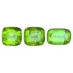 Peridoto verde vivo 12.80 Ct Taglio Cuscino Gemme Naturali Sciolte Pacco-Gioielli
