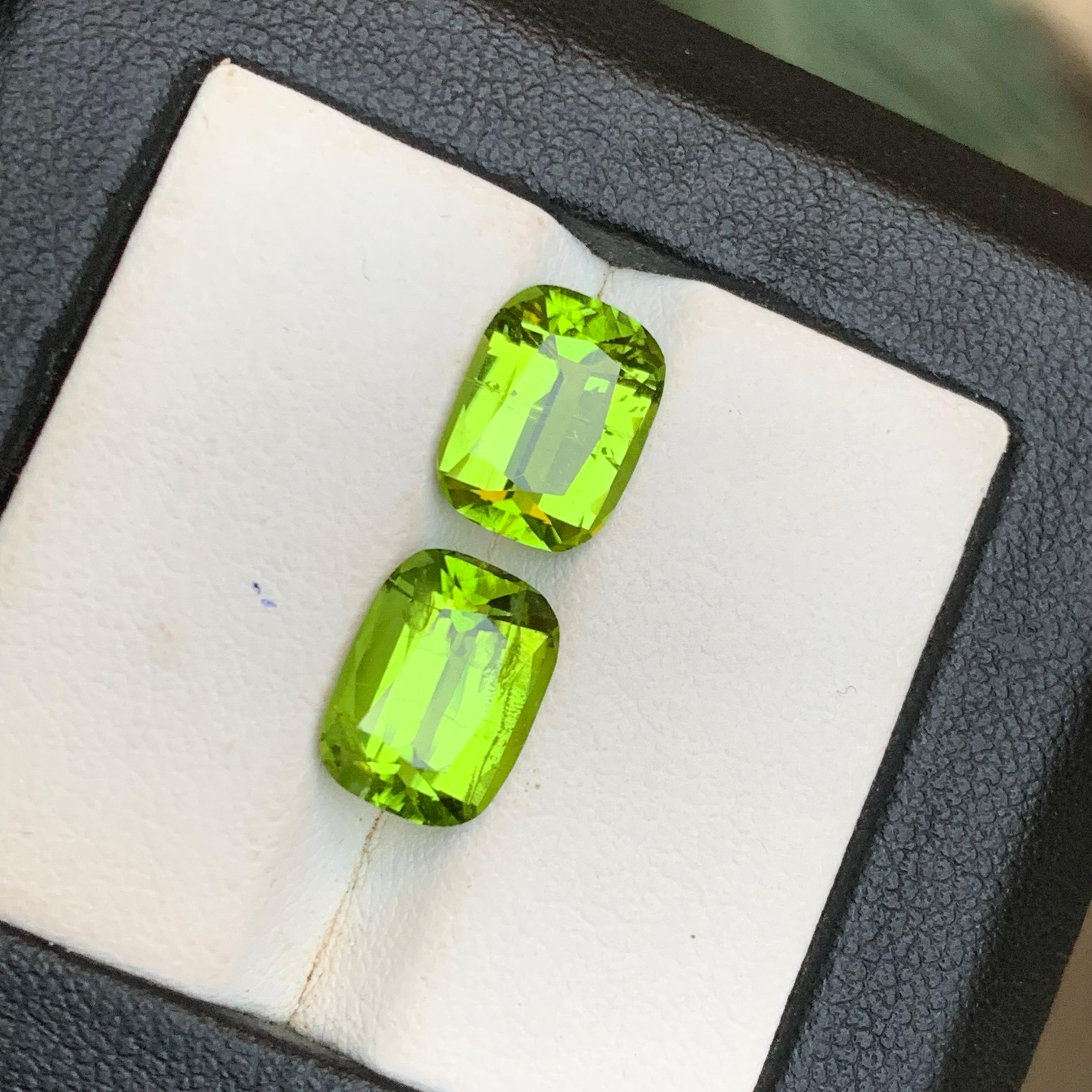 Péridot Naturel Vert Vif pour Bague, Boucles d'oreilles, Collier, Pendentif ou tout autre bijou, taillé en coussin, provenant de la mine de Supat, Kohistan Pakistan !

💎 TYPE DE PIERRE PRÉCIEUSE : Péridot
⚖️ POIDS : 6,81 Carats
🪚 SHAPE & CUT :