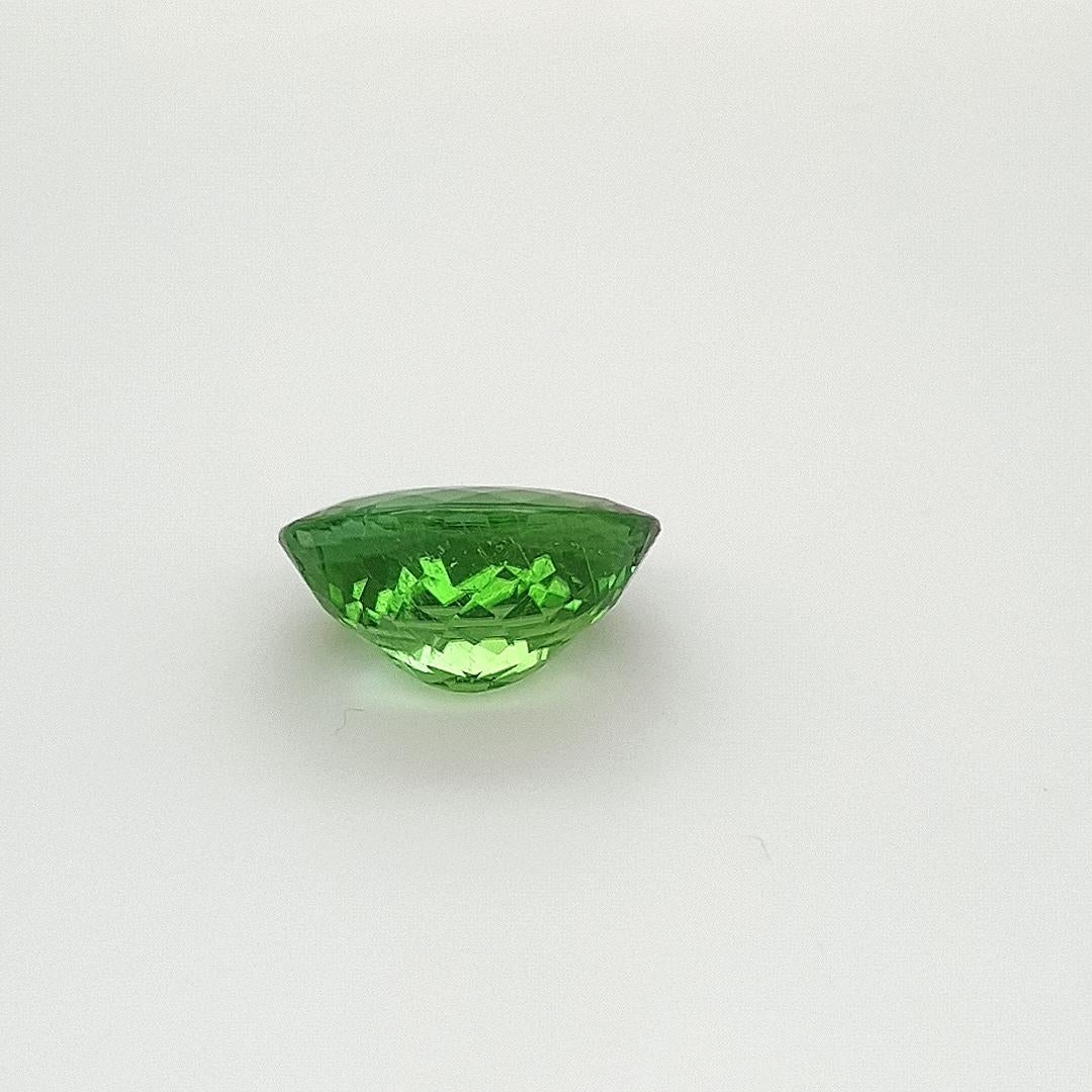 Vivid Green Tourmaline, Faceted Gem, 12, 30 Ct., Loose Gemstone, Oval For Sale 6
