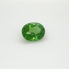 Vivid Green Turmalin, facettierter Edelstein, 12, 30 Karat, loser Edelstein, oval