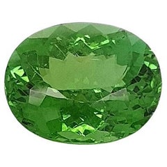 Vivid Green Tourmaline, pierre à facettes, 12, 30 ct, pierre en vrac, ovale