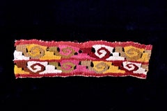 Vivid Huari Pre-Columbian Textile, Peru, Ex Ferdinand Anton