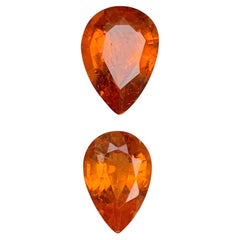 Vivid Orange Natural Spessartite/Spessartine/Mandarin Garnet Gems 5.50 Ct-Jewel