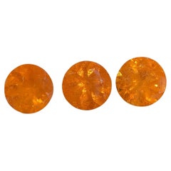 Vivid Orange Spessartite/Spessartine/Mandarin Garnet 7.69 Ct Loose Gemstones Lot