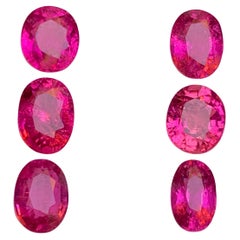 Vivid Pink Natural Rubellite Turmalin lose Edelsteine Lot 7,95 Ct für Schmuck