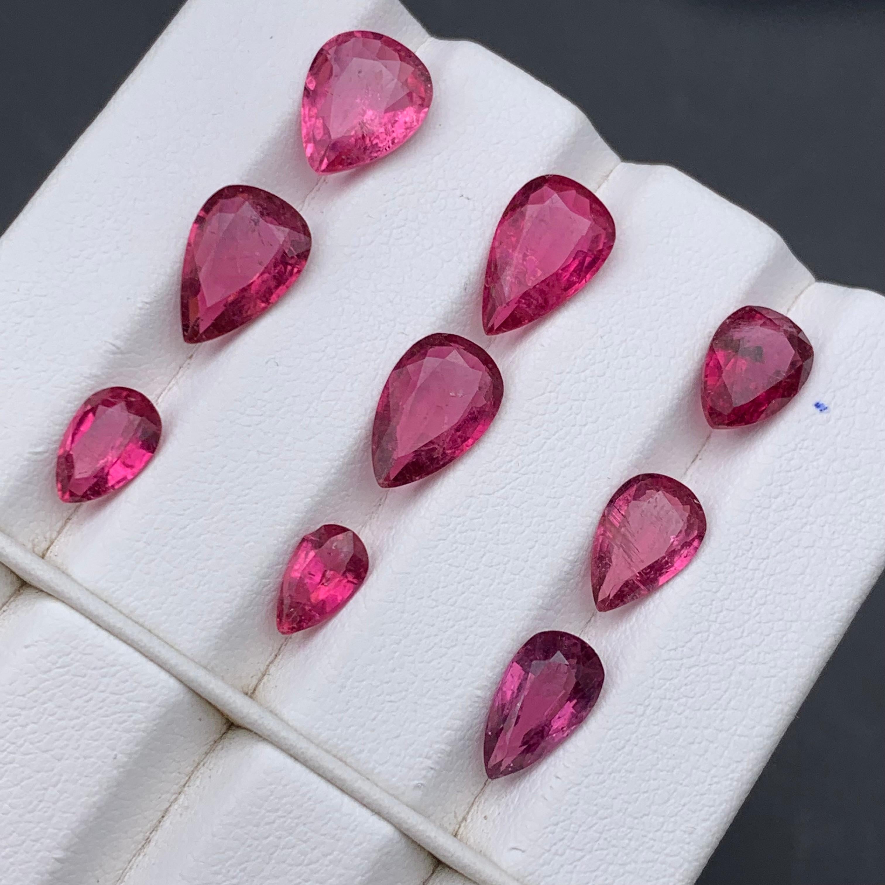Vivid Pink Natural Tourmaline Loose Gemstones Lot for Rings, Earrings, Necklace Pendant, or any other Jewelry Setting-Pear Cut from Kunar Afghanistan!!

💎 GEMSTONE TYPE: Tourmaline
⚖️ WEIGHT: 15.90 Carat
🪚 SHAPE & CUT: Pear Cut
📏 SIZE (MM): 

1st