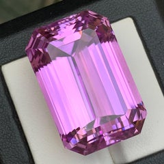 Vivid Purple Kunzite 112.65 Carat Natural Loose Gemstone Rare Collector’s Piece