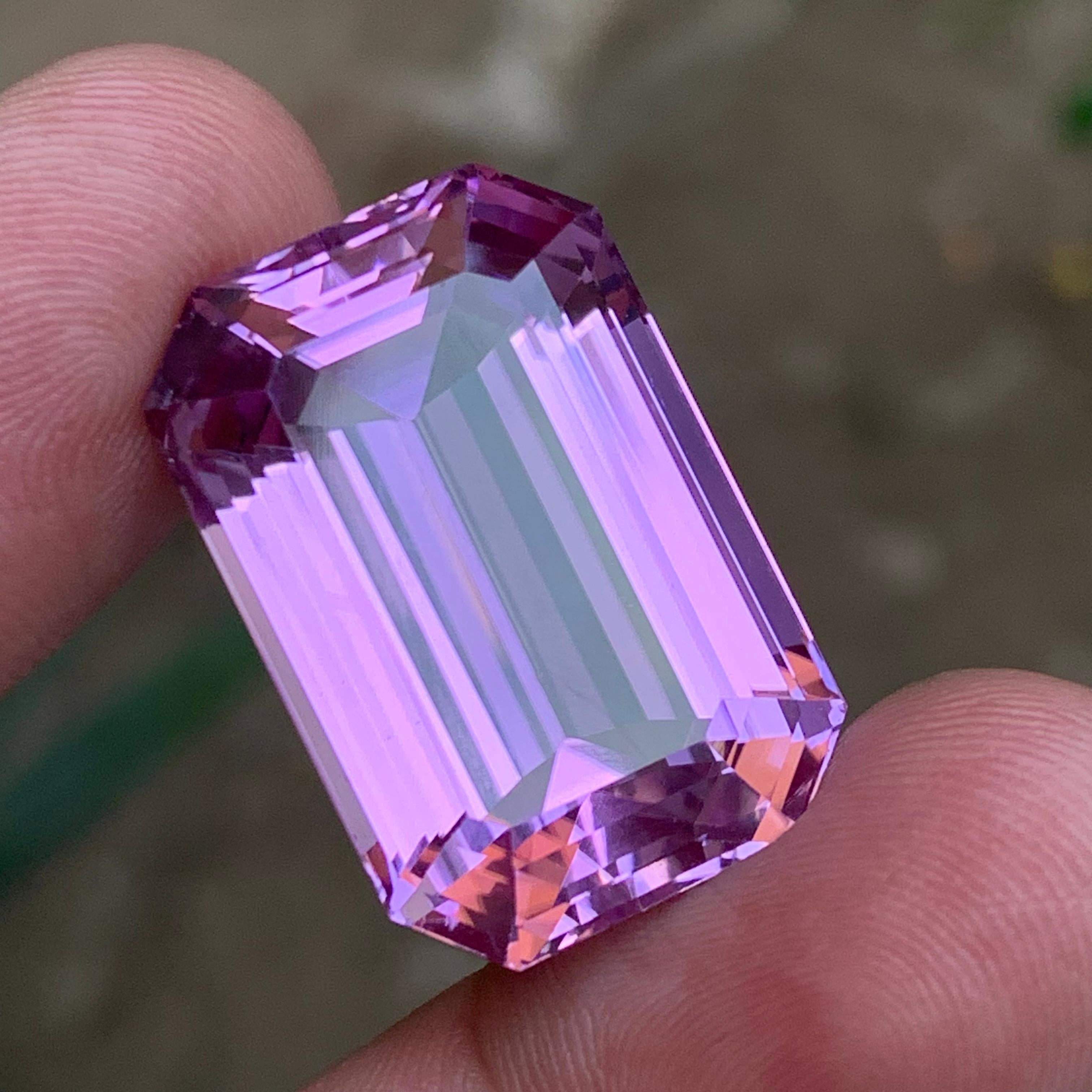 Vivid lila Kunzit 61 Ct natürlichen losen Edelstein selten große Sammlerstück im Angebot 7