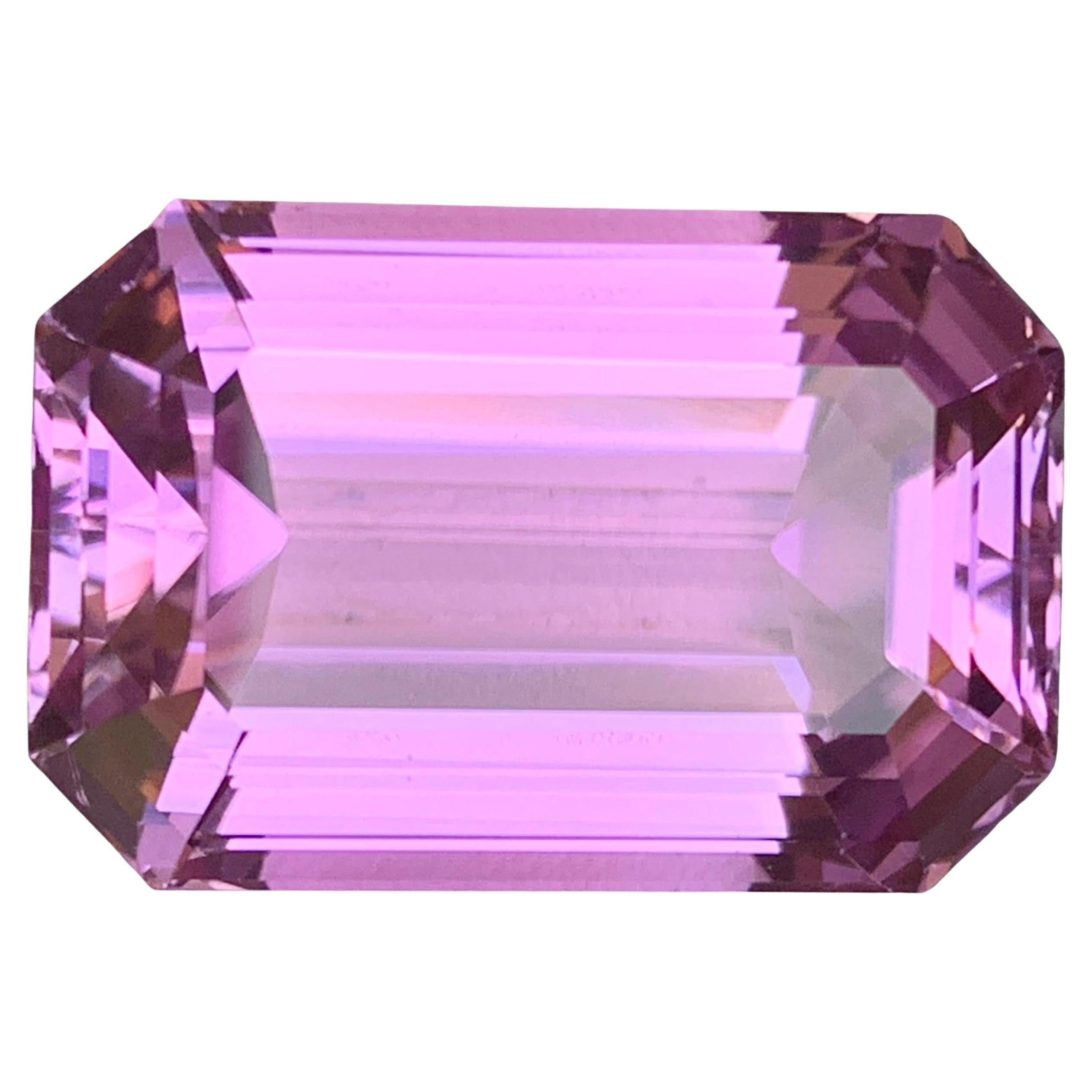 Vivid lila Kunzit 61 Ct natürlichen losen Edelstein selten große Sammlerstück