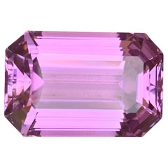Vivid lila Kunzit 61 Ct natürlichen losen Edelstein selten große Sammlerstück